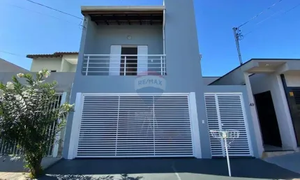 Casa para venda em Residencial Quinta Dos Vinhedos de 171.63m² com 3 Quartos, 1 Suite e 2 Garagens