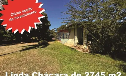 Chácara para venda em Chácara Recreio Alvorada de 216.00m² com 3 Quartos, 1 Suite e 4 Garagens
