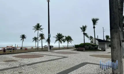 Apartamento para venda em canto do forte de 44.00m² com 1 quarto e 1 garagem