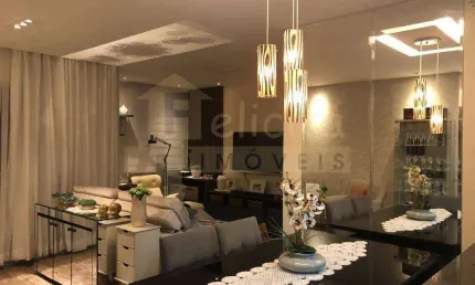 Apartamento para venda em jardim tupanci de 86.00m² com 2 quartos, 1 suite e 2 garagens