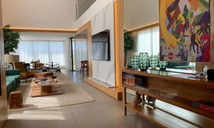 Casa de condomínio para venda em jardim santa helena de 362.90m² com 5 quartos, 5 suites e 6 garagens