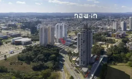 Apartamento para venda em Campina Do Siqueira de 93.00m² com 3 Quartos e 2 Garagens