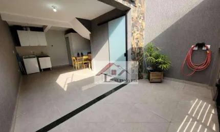 Sobrado para venda em Vila Alzira de 80.00m² com 2 Quartos