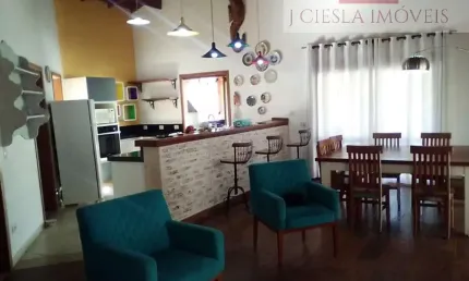 Casa de condomínio para venda em jardim do ribeirão ii de 260.00m² com 3 quartos, 1 suite e 2 garagens