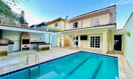 Casa de condomínio para alugar em granja viana - villanova de 230.00m² com 4 quartos, 3 suites e 4 garagens