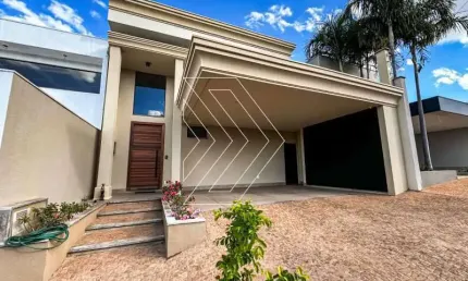 Casa de condomínio para venda em residencial reserva esmeralda de 269.00m² com 4 quartos, 4 suites e 2 garagens