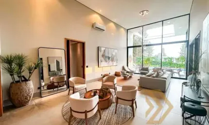Casa de condomínio para venda em loteamento residencial vale do canaã de 389.00m² com 4 quartos e 4 suites