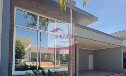 Casa de condomínio para venda em residencial jardim de mônaco de 154.00m² com 3 quartos, 3 suites e 4 garagens
