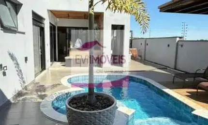 Casa de condomínio para venda em residencial jardim do jatobá de 257.00m² com 3 quartos, 1 suite e 4 garagens