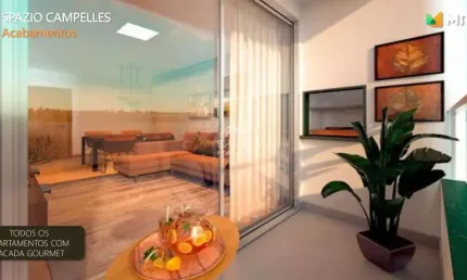 Apartamento para venda em água verde de 68.00m² com 3 quartos e 1 suite