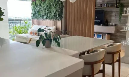 Apartamento para venda em jardim ermida i de 119.00m² com 3 quartos, 2 suites e 2 garagens