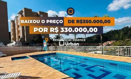 Apartamento para venda em Jardim Nova Vida de 70.00m² com 3 Quartos e 2 Garagens