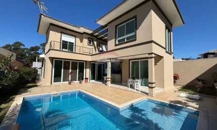 Casa de condomínio para venda em residencial ibi-aram ii de 254.28m² com 5 quartos, 1 suite e 4 garagens