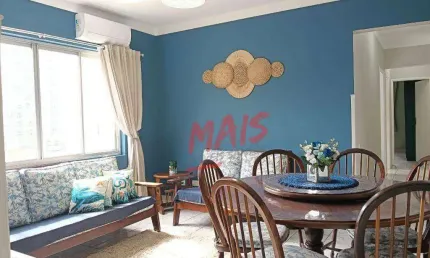 Apartamento para venda em gonzaga de 79.00m² com 2 quartos e 1 garagem