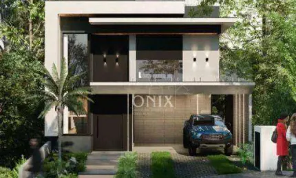 Casa de condomínio para venda em mogi moderno de 249.00m² com 3 quartos, 3 suites e 4 garagens