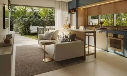 Apartamento para venda em Urca de 77.00m² com 1 Quarto e 1 Garagem