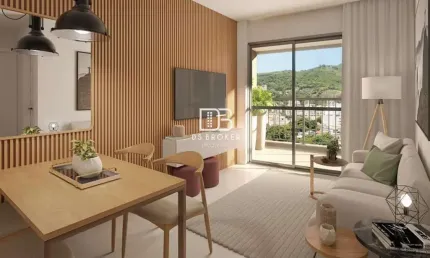 Apartamento para venda em tijuca de 38.00m² com 1 quarto