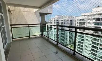 Apartamento para venda em jacarepaguá de 98.00m² com 3 quartos, 1 suite e 1 garagem