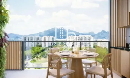 Apartamento para venda em jacarepaguá de 60.00m² com 2 quartos, 1 suite e 1 garagem