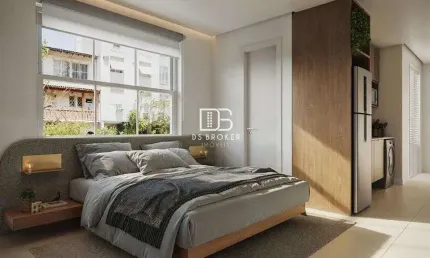 Apartamento para venda em ipanema de 44.00m² com 1 quarto