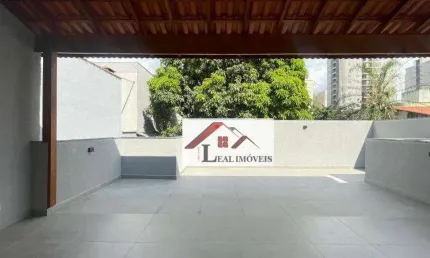 Cobertura para venda em vila valparaíso de 110.00m² com 3 quartos, 1 suite e 1 garagem