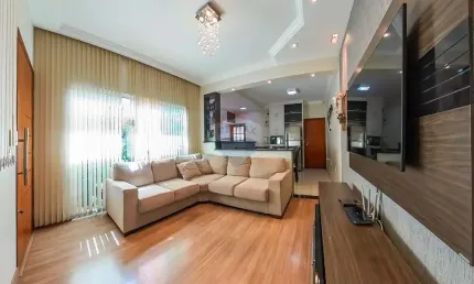 Casa para venda em parque das árvores de 106.15m² com 2 quartos, 1 suite e 2 garagens