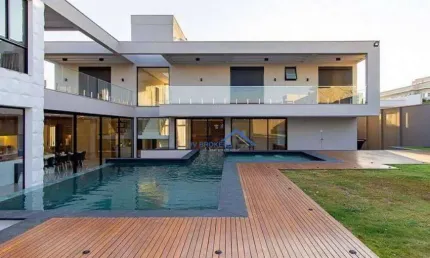 Casa de condomínio para venda em residencial vila lombarda de 638.00m² com 4 quartos, 4 suites e 6 garagens