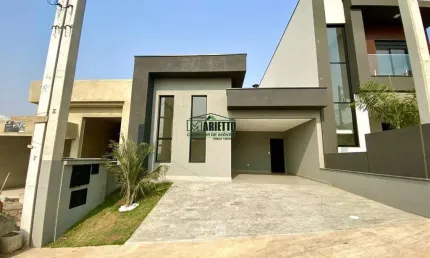 Casa para venda em wanel ville de 132.00m² com 3 quartos, 3 suites e 3 garagens