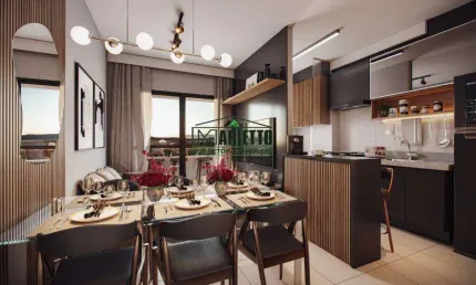 Apartamento para venda em parque campolim de 61.00m² com 2 quartos, 1 suite e 1 garagem