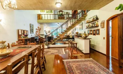 Casa para venda em vila madalena de 405.00m² com 4 quartos, 3 suites e 9 garagens
