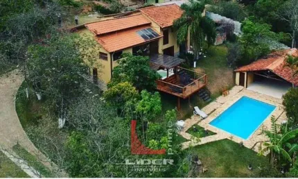 Chácara para venda em parque caetê de 421.82m² com 7 quartos e 3 suites