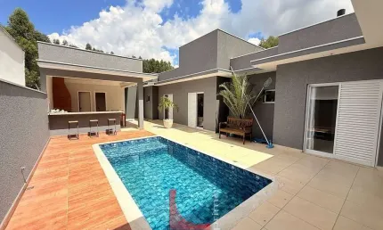 Casa de condomínio para venda em res. euroville ii de 220.00m² com 3 quartos, 3 suites e 4 garagens