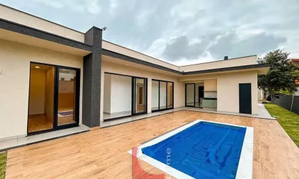 Casa de condomínio para venda em terras de santa cruz de 600.00m² com 3 quartos, 3 suites e 4 garagens