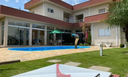 Casa de condomínio para venda em cond. porto atibaia de 900.00m² com 5 quartos, 3 suites e 6 garagens