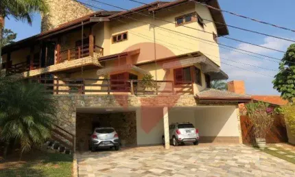 Casa de condomínio para venda em sítio recreio dos cafezais de 692.89m² com 5 quartos, 5 suites e 8 garagens