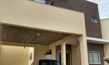 Sobrado para venda em loteamento residencial água nova de 173.00m² com 3 quartos, 1 suite e 3 garagens