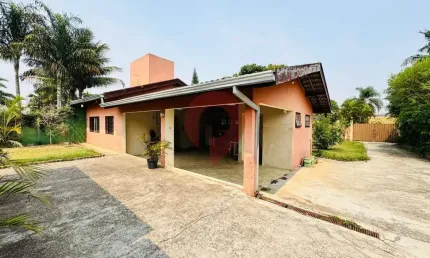 Chácara para venda em santa cândida de 245.00m² com 4 quartos, 2 suites e 8 garagens