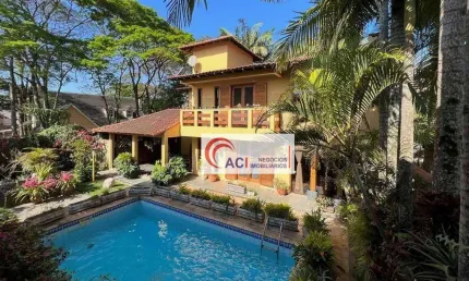 Casa de condomínio para venda em são paulo ii de 481.00m² com 4 quartos, 1 suite e 4 garagens