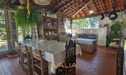 Chácara para venda em lagos de shanadu de 524.00m² com 5 quartos, 2 suites e 8 garagens