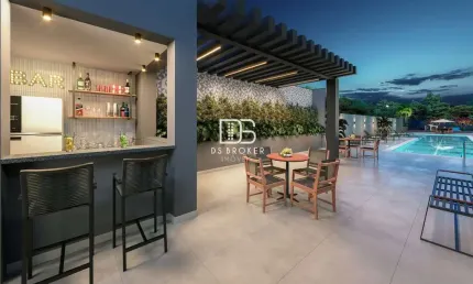 Apartamento para venda em jacarepaguá de 38.00m² com 1 quarto e 1 garagem
