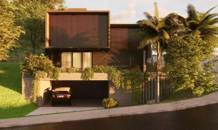 Casa de condomínio para venda em loteamento residencial e comercial villa d'aquila de 400.00m² com 3 quartos, 3 suites e 4 garagens