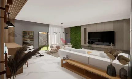 Sobrado para venda em borda do campo de 177.00m² com 3 quartos, 1 suite e 2 garagens