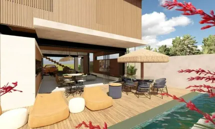 Casa de condomínio para venda em alphaville nova esplanada de 200.00m² com 3 quartos, 3 suites e 3 garagens
