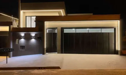 Casa para venda em residencial ouro verde de 198.00m² com 3 quartos, 1 suite e 2 garagens