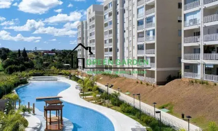 Apartamento para venda em chácaras saudáveis e encantadoras de 68.00m² com 2 quartos, 1 suite e 1 garagem