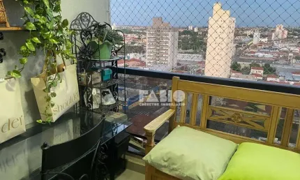 Apartamento para venda em boa vista de 79.00m² com 3 quartos, 1 suite e 1 garagem