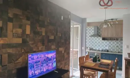 Apartamento para venda em horto florestal de 56.00m² com 2 quartos e 1 garagem
