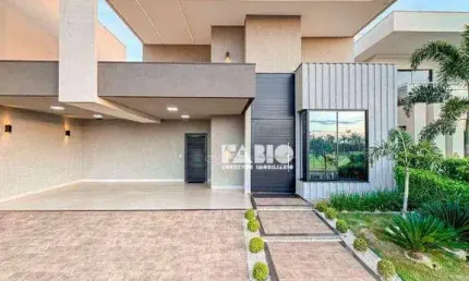 Casa de condomínio para venda em village damha rio preto iii de 200.00m² com 3 quartos, 3 suites e 4 garagens