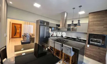 Casa de condomínio para venda em setlife residence club 2 de 125.00m² com 3 quartos, 1 suite e 2 garagens