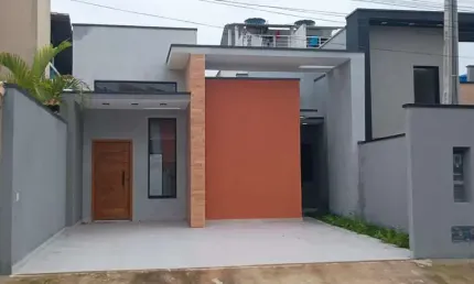 Casa para venda em Real Park Tietê Jundiapeba de 75.00m² com 3 Quartos, 1 Suite e 2 Garagens